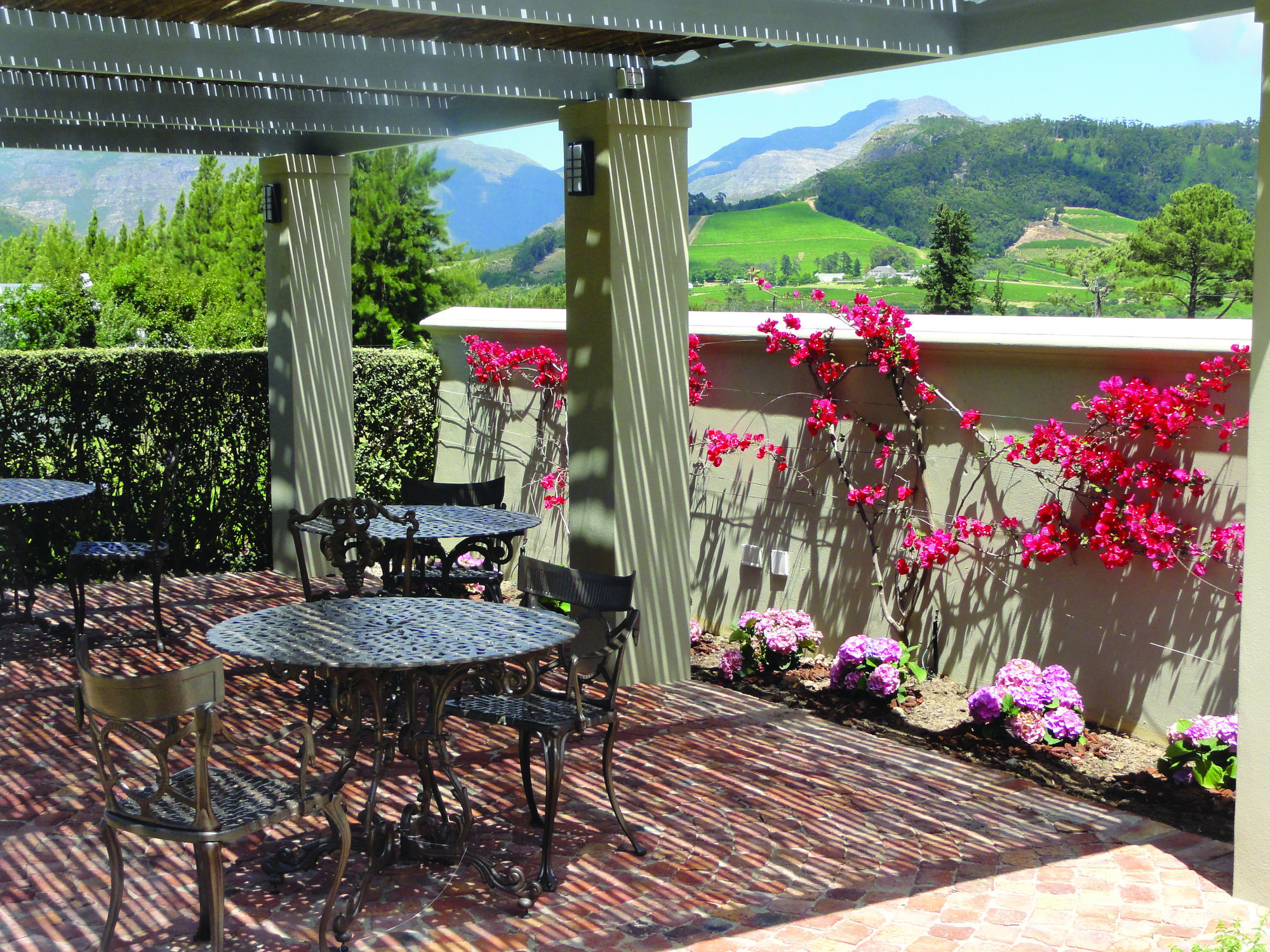 La Cabriere Country House Franschhoek Eksteriør bilde